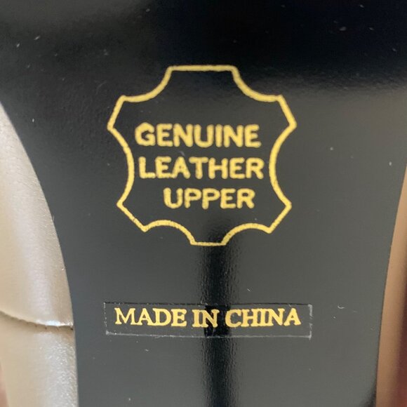 Taupe Minimalist Leather Pumps Interview Shoes Pumps Pageant Comfort Heels - Picture 9 of 11